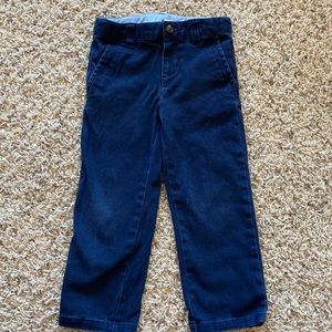 Blue Janie & Jack dress pants boys size 3 toddlers